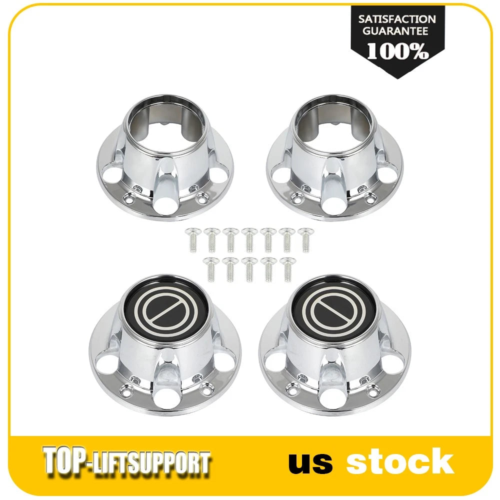 Set of 4 Wheel Center Hub Caps for Ford F-150 Bronco 4x4