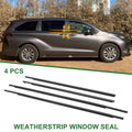 Set of 4 Weatherstrip Window Seal No.6816008020 for Toyota Sienna (2011–2020)