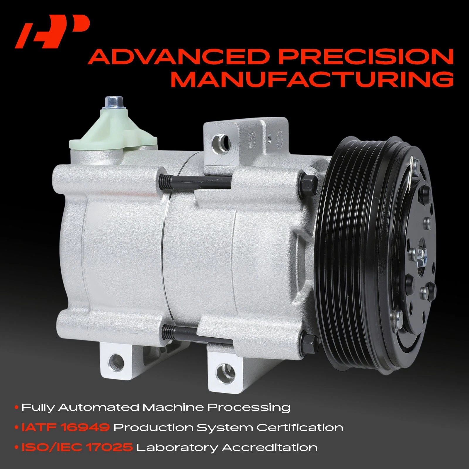 A/C Compressor with Clutch for Ford F-150 (1997-2006)