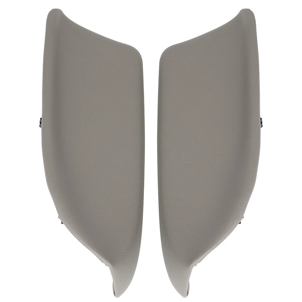 Complete Door Panel Armrest Leather & Base Plate for Honda Accord (2008–2012) Grey