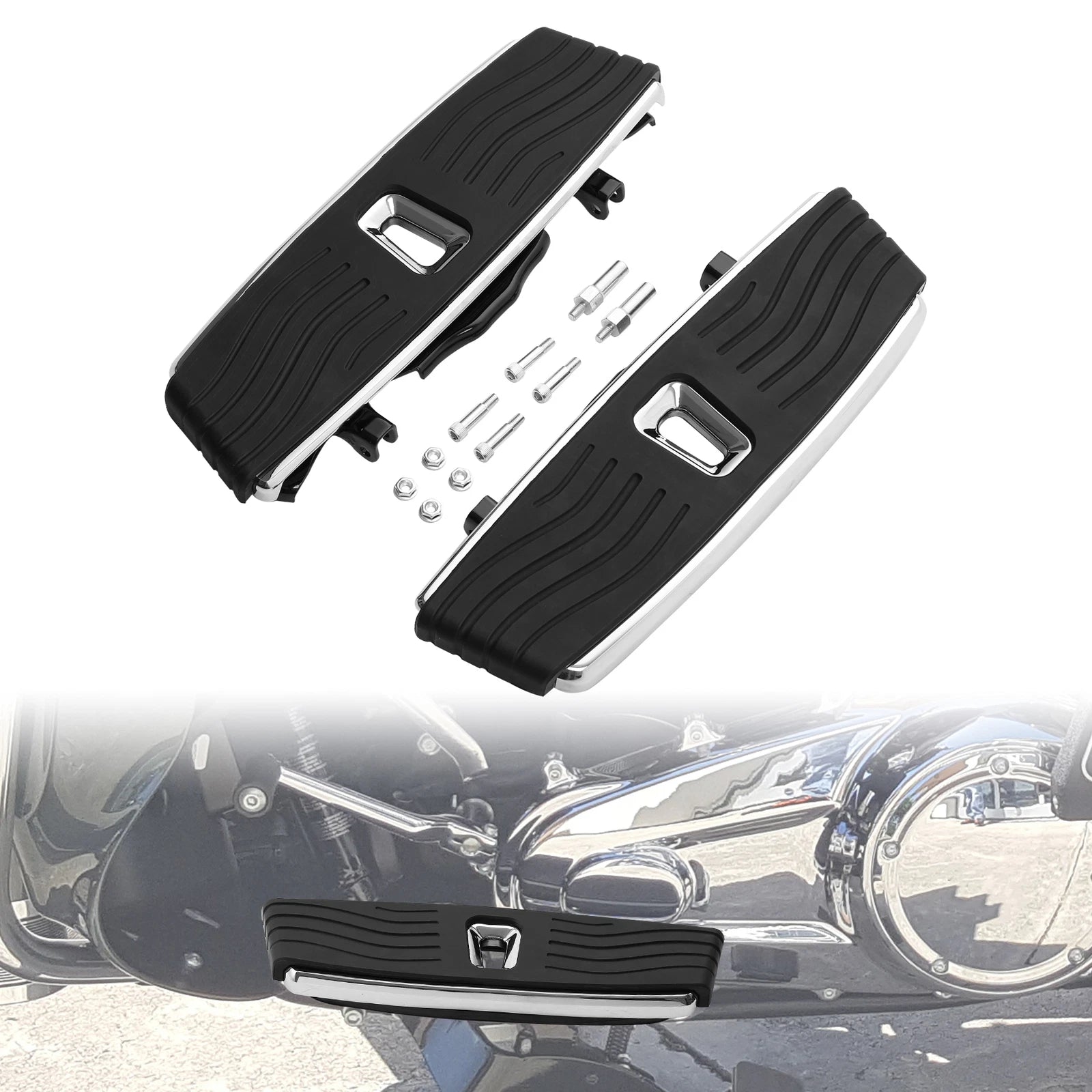 Chrome Driver Floorboard Peg for Harley Electra Street Glide (1986–Up)