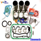 Overhaul Rebuild Kit for Isuzu S95SFX Excavator (3AE1)