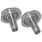 2 x Front Steering Knuckle Spindle Stud Axle Hubs for Toyota 40 60 70 75 Series
