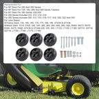 6PK Anti Scalp Deck Wheel Kits for John Deere (Fits Various Models)