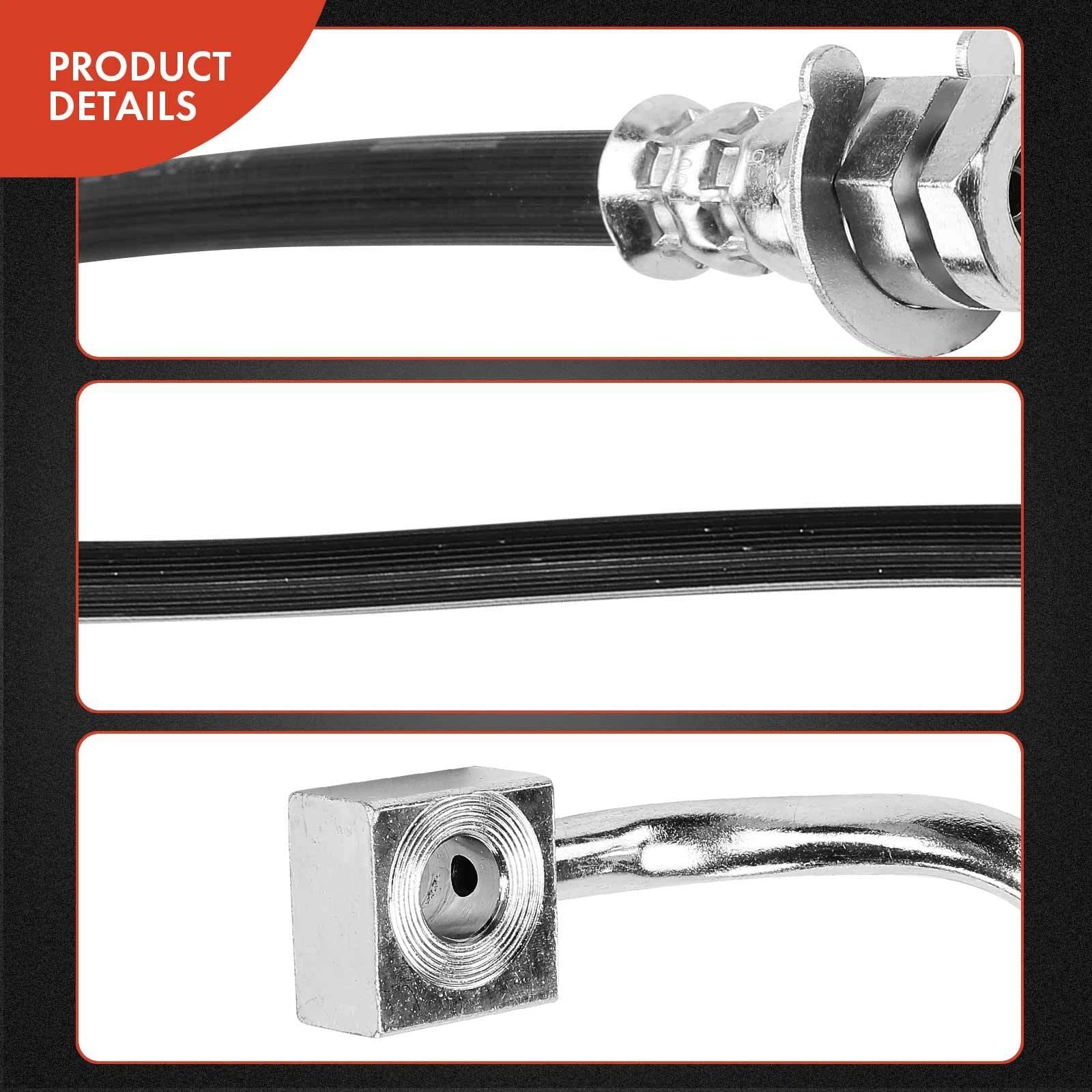 Front Left Brake Hydraulic Hose for Ford F-250 F-350 Super Duty (1999–2004)
