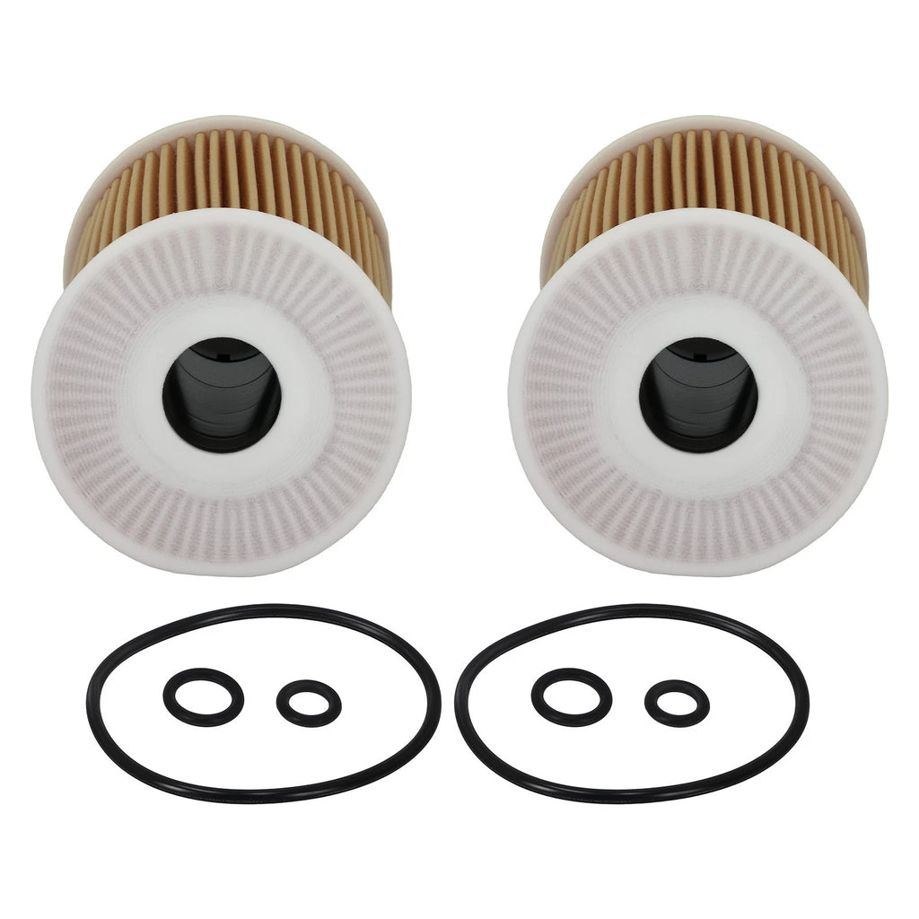 2X Oil Filter for Volkswagen Passat 2.0L I4 Diesel (2012-2014)