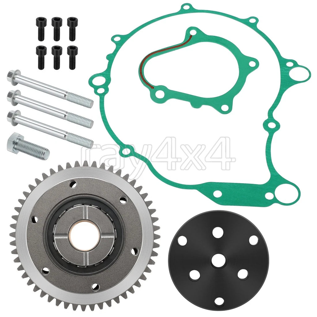 Starter Clutch Kit with Gear Gasket & Bolt Puller for Yamaha Raptor 660 (2004–2005)