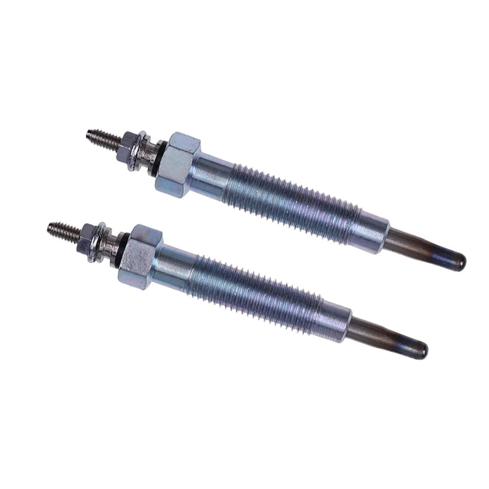 2 Glow Plugs E6303-65511 for Kioti DK45, DK451, LK3504, RX6010PC (2003–2023)