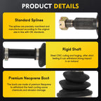 CV Axle Shaft for Ford F-150, F-250, Expedition, Navigator (1997–2002)