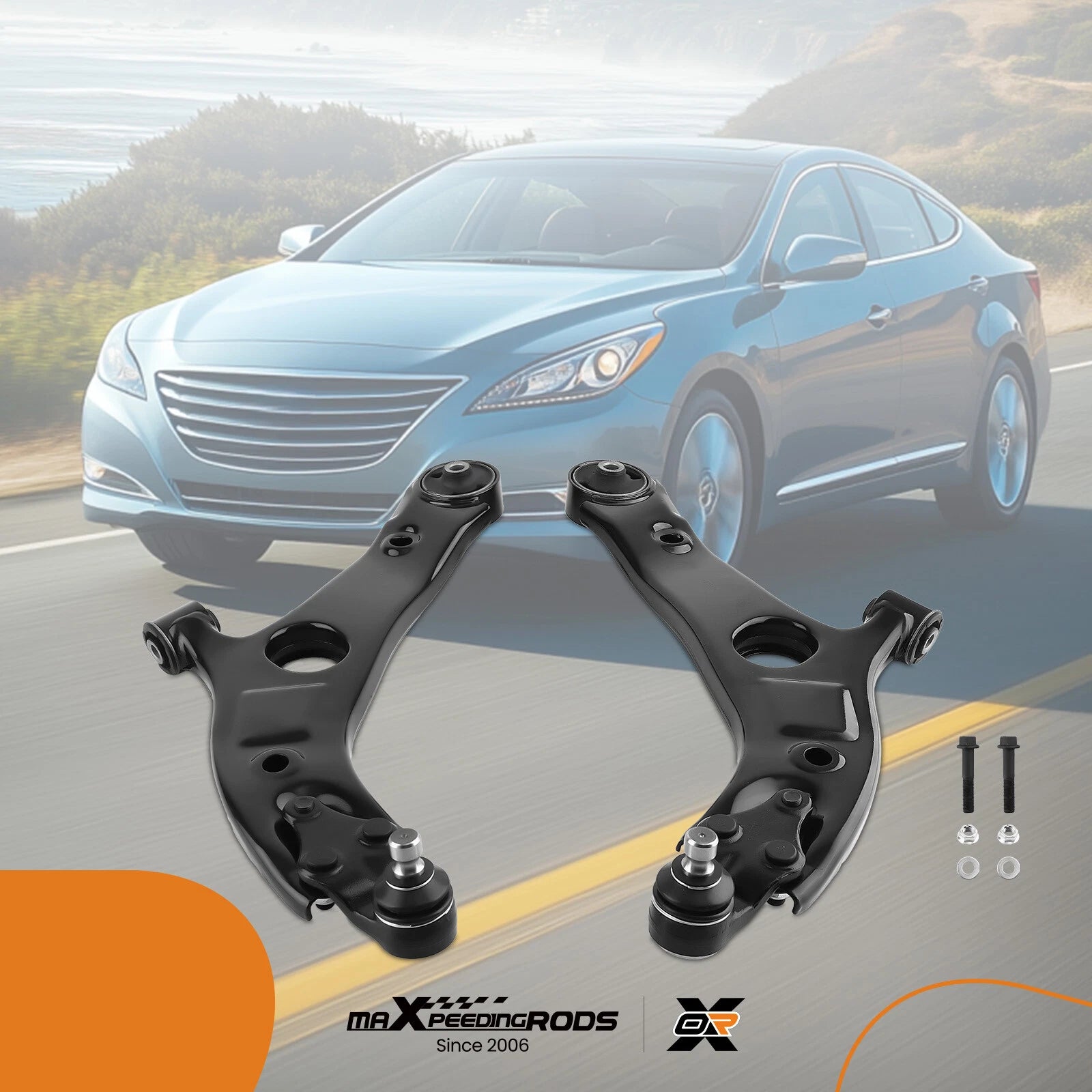 Front Lower Control Arm with Ball Joint for Kia Cadenza (2014–2016) Optima (2011–2015)