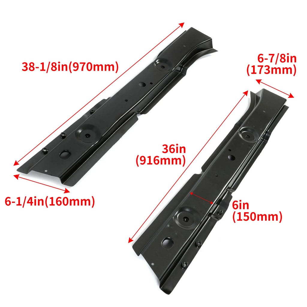 Floor Support Body Mounts for Jeep Wrangler TJ (1997–2006)