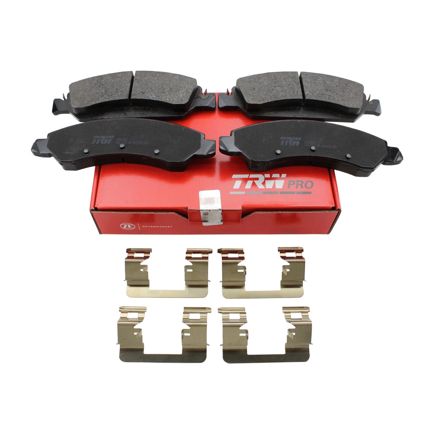 Set of 4 TRW Pro Front Metallic Brake Pads for Chevy Tahoe (2015–2020)