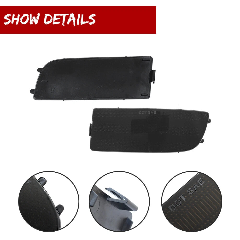 2X Rear Bumper Light Reflectors for Mercedes Sprinter W906 Crafter