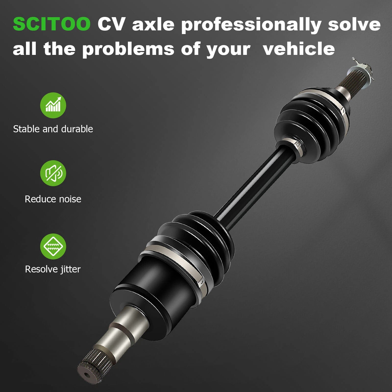 Rear Right CV Axle Drive Half Shaft for Polaris Ranger 500 (2005–2007)