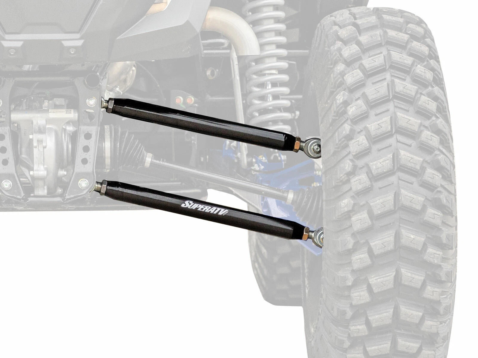 SuperATV Heavy Duty Radius Arms for Honda Talon 1000X (2019–2023) - Black