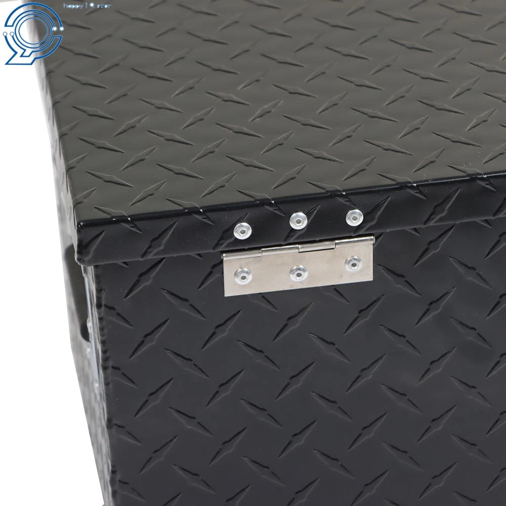 20" x 12" x 9.5" Aluminum Diamond Plate Tool Box for Truck Trailer