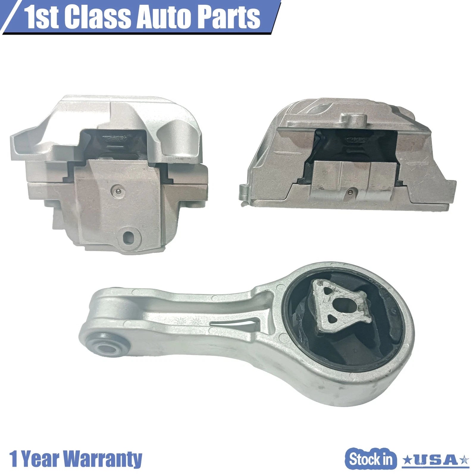 3X Front Motor & Trans Mounts for Dodge Journey (2011-2018)