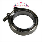 3" V-Band Clamp with 2 Flange Kit for Exhaust Downpipe (Universal)