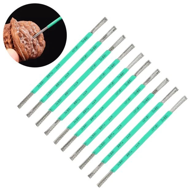 304 Stainless Brush Craft Cleaning Tool with Adjustable Tension (0.2mm Wire)