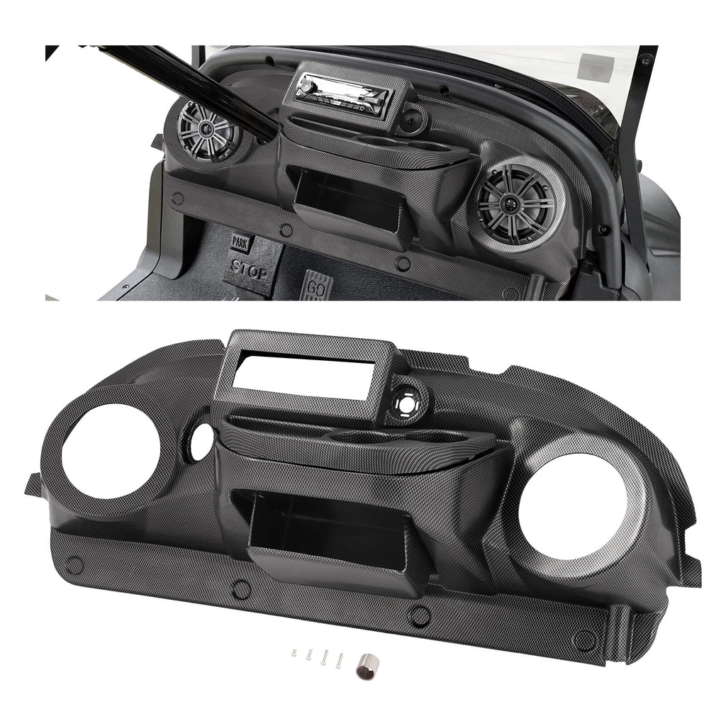 Carbon Fiber Style Dash Cover for Club Car Precedent/Tempo (2004–Present)