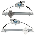 Front Pair Power Window Regulator w/ Motor for Hyundai Accent (2012–2017)