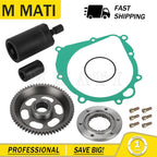 Starter Clutch Bearing Sprag & Idler Gear & Gasket Kit for Suzuki LTZ400 DRZ400 (2003–2009)