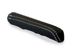 Leather E Brake Boot Cover for BMW E30 (1984–1991) Black White Stitch