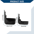 Set of 4 Mud Flaps Splash Guards for Mercedes-Benz S Class (2008–2014)