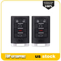 2 Key Fob Remote Shell Cases for Cadillac CTS STS (2008–2013)