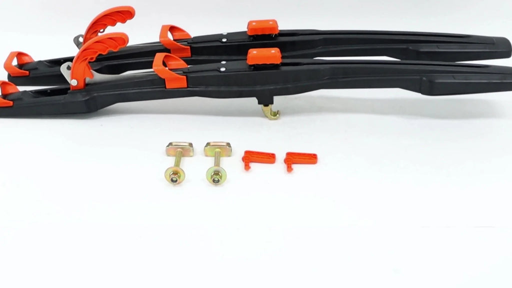2X Snowmobile Sled Trailer Tie Down Front with Deck Hook