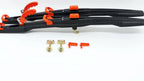 2X Snowmobile Sled Trailer Tie Down Front with Deck Hook