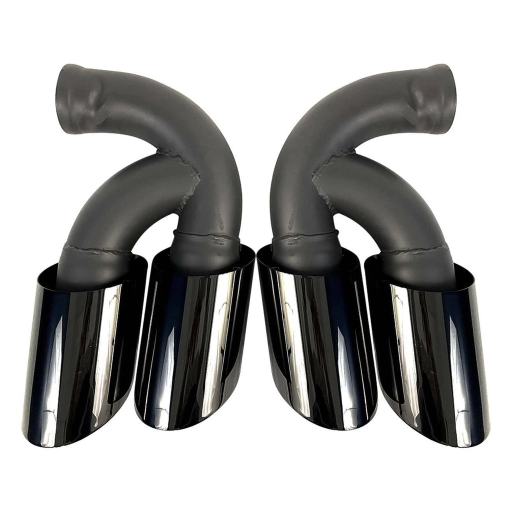 Stainless Steel Muffler Pipe Tips for Porsche Cayenne V8 (2010–2014)