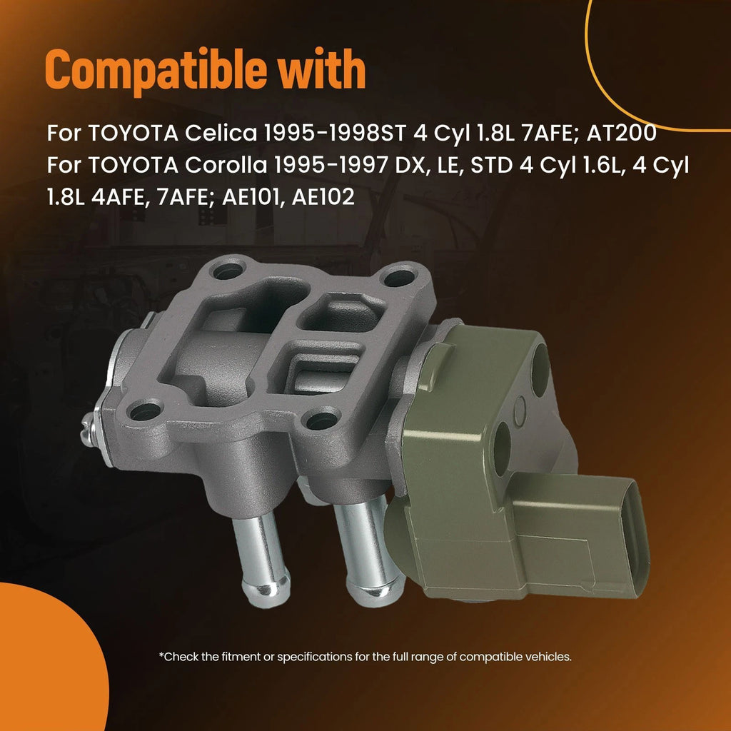 Idle Air Control Valve for Toyota Celica Corolla Geo Prizm (1990–2002) 22270-15010