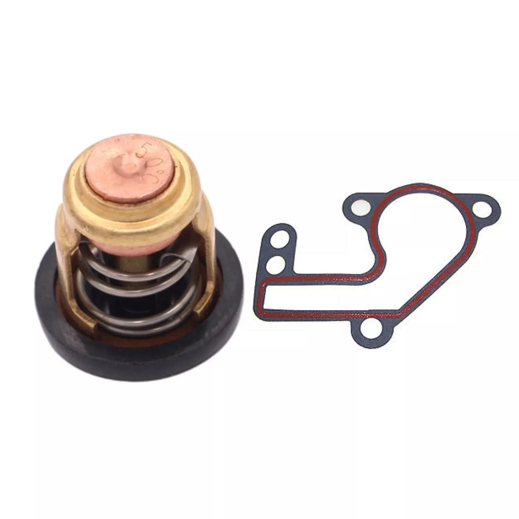Thermostat & Housing Gasket for Yamaha Outboard 9.9 15F (6E5-12411-10, 682-12414-A1)