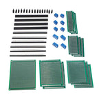 Set of 4 Double Sided PCB Boards for DIY Soldering and Prototyping