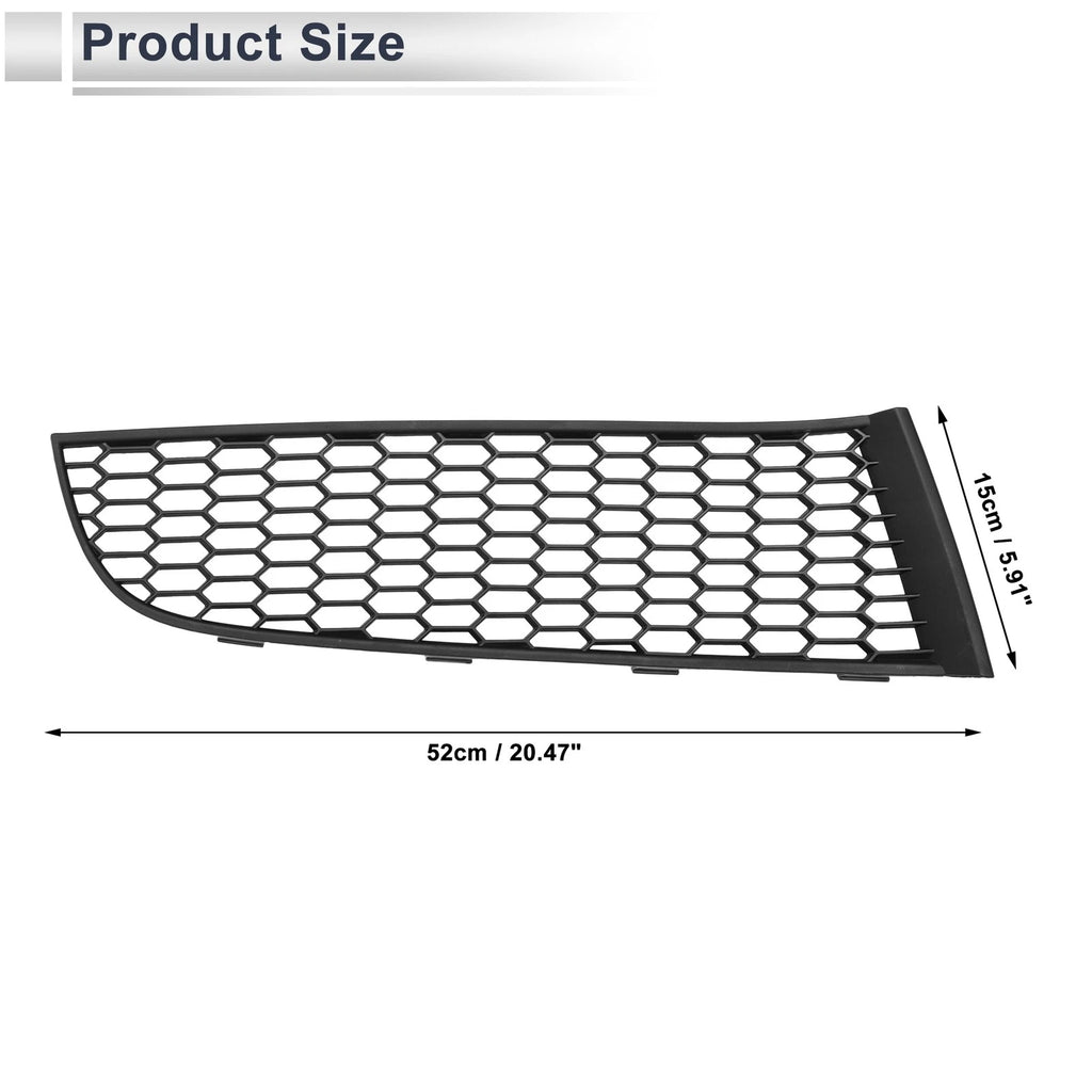 1pc Fog Light Grill for BMW 740i (2011–2015) No. 51117903674 Black