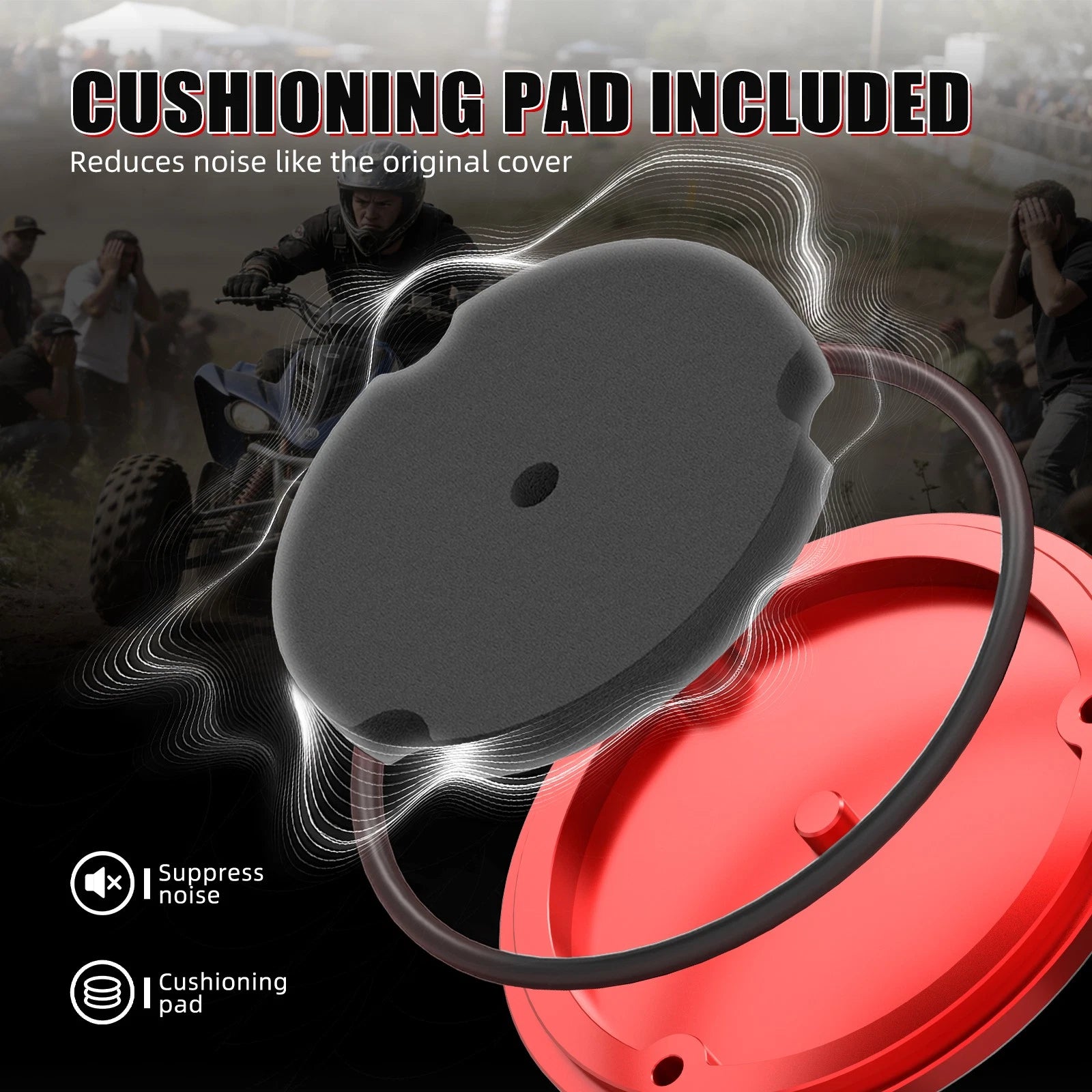 Clutch Cover Insert for Yamaha Banshee 350 (1987–2006) 4L0-15431-01-00