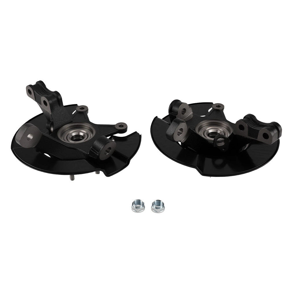 2X Front Steering Knuckle with Wheel Hubs for Honda Pilot (2005–2008) KA698492 698492