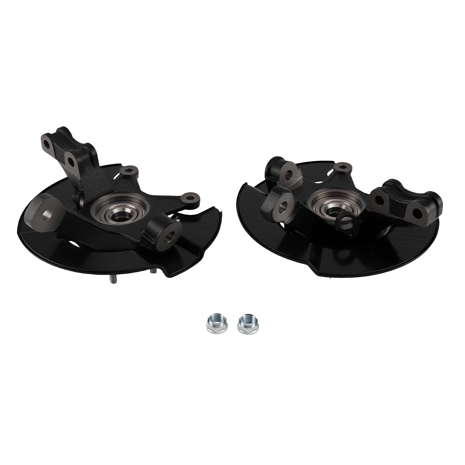 2X Front Steering Knuckle with Wheel Hubs for Honda Pilot (2005–2008) KA698492 698492