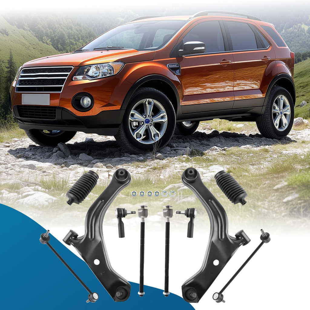 10x Front Lower Control Arms Tie Rod Sway Bar for Ford Escape Tribute (2005–2009)