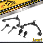 Set of 6 Front Control Arms & Tie Rod Ends for Ford F-150 (1997–2003)