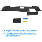 Dash Cover for Toyota 4Runner (2003–2009) - Black, Speaker Holes