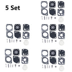 5X Carburetor Gasket Kit for Poulan Ryobi Homelite Zama C1U-W19 RB-117