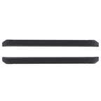 Set of 2 Black Aluminum Side Steps for Jeep Grand Cherokee (2011–2021)