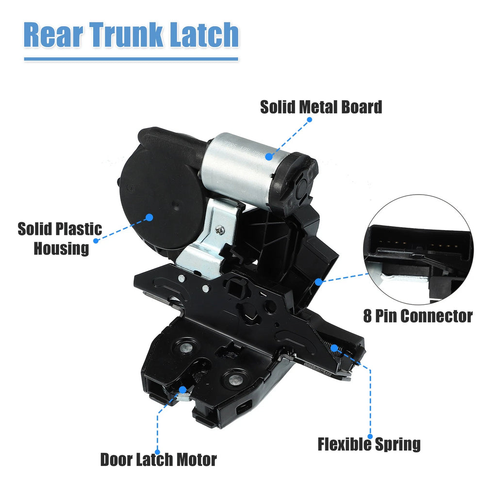 Rear Trunk Latch Lock Actuator 13519125 for Chevy GMC Buick Cadillac 