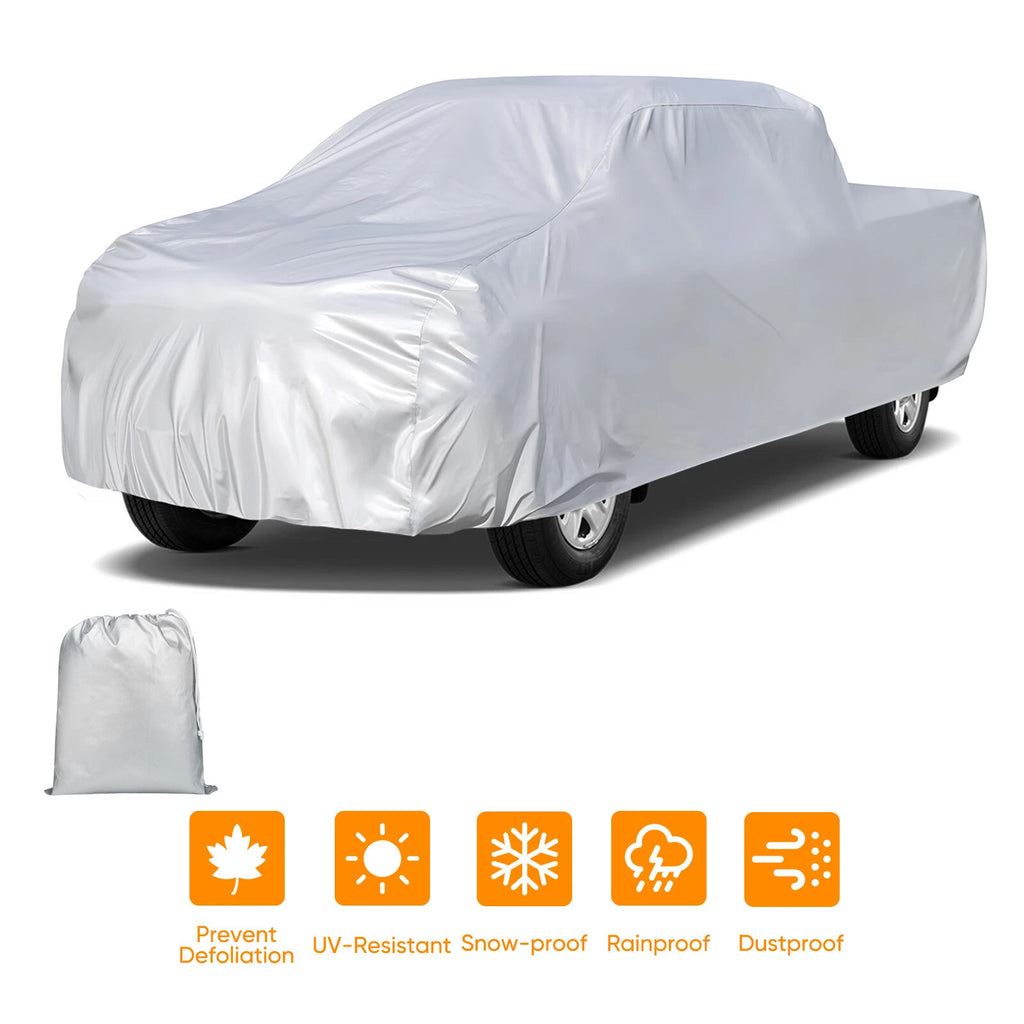 Pickup Truck Cover for Chevrolet Silverado (22ft) Waterproof UV Protection