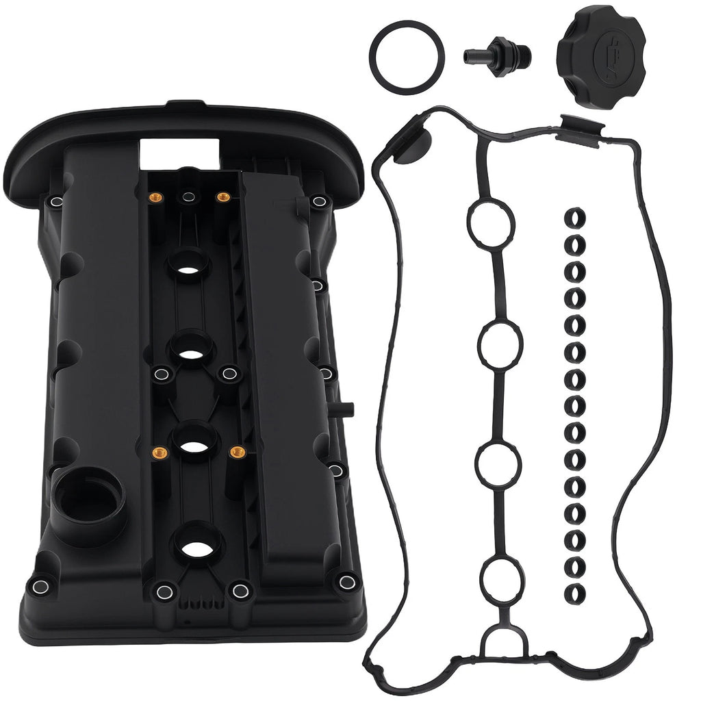 Valve Cover for Chevrolet Aveo (2008–2017) Black Plastic