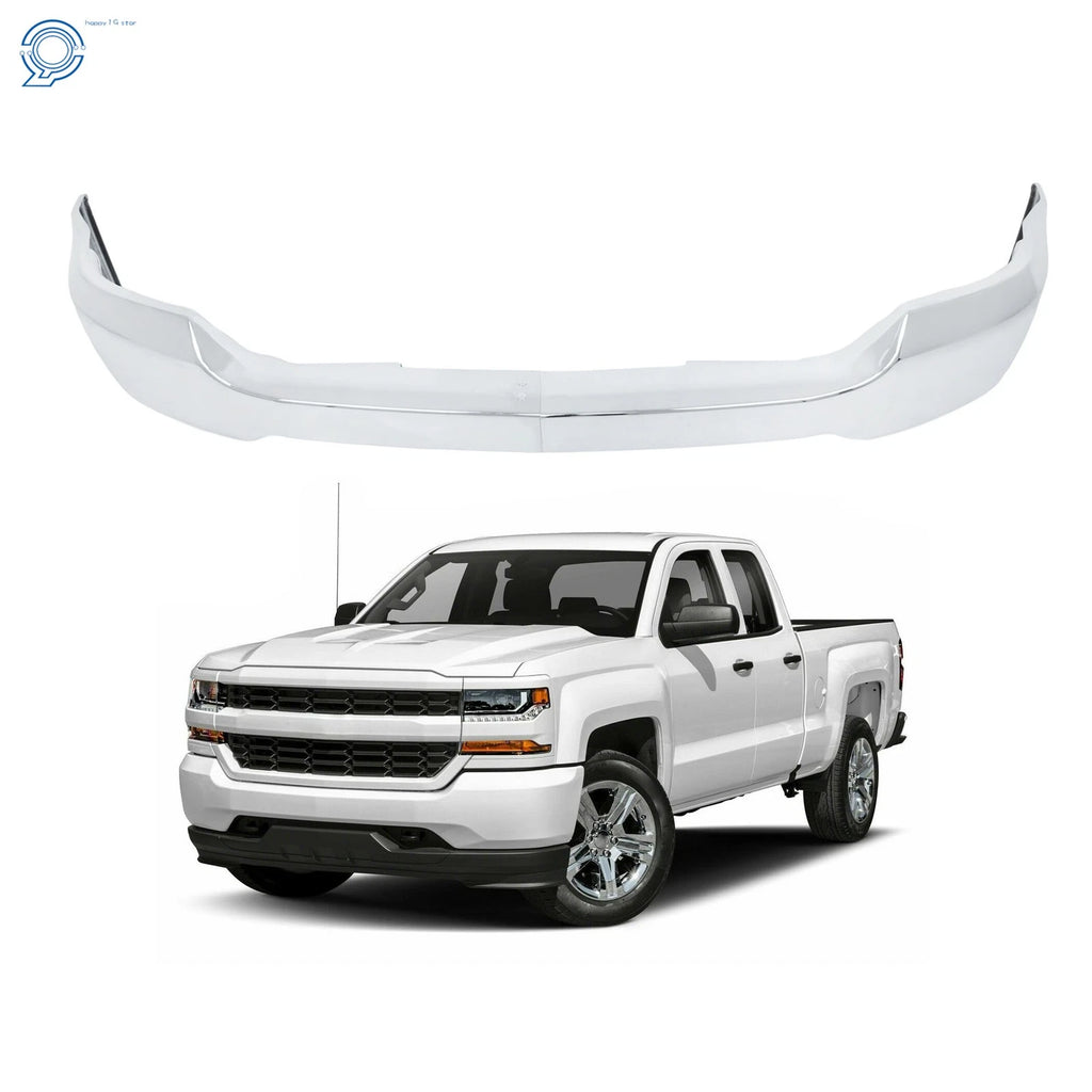 Chrome Front Bumper for Chevrolet Silverado 1500 (2016–2018)