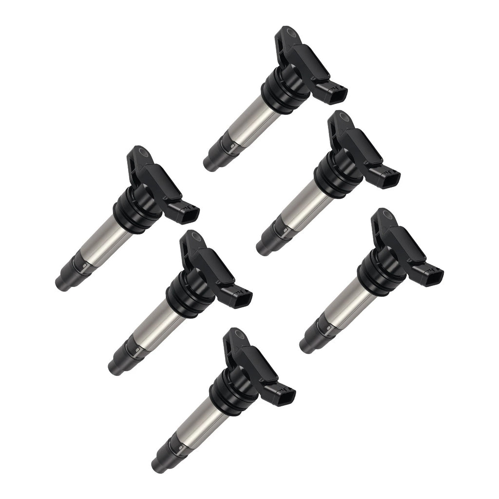 Pack of 6 Ignition Coils for Volvo S60 S80 V70 XC60 XC70 (UF594)