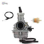 30mm Carburetor for ATV Quad Dirt Pit Bike (150cc–250cc) w/ Throttle Cable